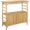 Lauko baro stalas Natūrali 110 x 50 x 105 cm Bambukas