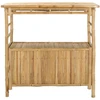 Lauko baro stalas Natūrali 110 x 50 x 105 cm Bambukas