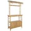 Lauko baro stalas Natūrali 110 x 50 x 209 cm Bambukas