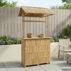 Lauko baro stalas Natūrali 115 x 95 x 214 cm Bambukas
