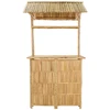 Lauko baro stalas Natūrali 115 x 95 x 214 cm Bambukas