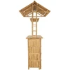 Lauko baro stalas Natūrali 115 x 95 x 214 cm Bambukas