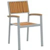 Susilankstantis krėslas 4 pcs Ruda 56 x 57 x 87 cm