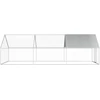 Lauko narvas viščiukams, 2,75x6x1,92 m, galvanizuotas plienas