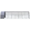 Lauko narvas viščiukams, 3x8x2m, galvanizuotas plienas