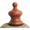 Lauko skėtis nuo saulės su mediniu stulpu, taupe spalvos, 350cm