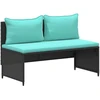 Lauko sofos komplektas 4 -Seater 4 vnt. 55 x 30 x 39 cm