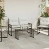 Lauko stalas Pilka ir juoda 80 x 40 x 40 cm