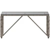 Lauko stalas Pilka ir juoda 80 x 40 x 40 cm