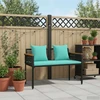 Lauko suolas 2 -Seater 117 x 54 x 74.5 cm poliratanas