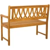 Lauko baldų komplektas Lauko suolas Natūrali 110 x 55,5 x 90 cm