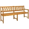 Lauko baldų komplektas Lauko suolas Natūrali 180 x 55,5 x 90 cm