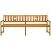Lauko baldų komplektas Lauko suolas Natūrali 220 x 55,5 x 90 cm