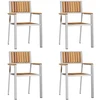 Lauko valgomojo komplektas 5 vnt. 180 x 90 x 75 cm