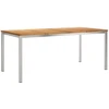 Lauko valgomojo komplektas 5 vnt. 180 x 90 x 75 cm