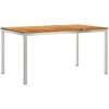 Lauko valgomojo komplektas 5 vnt. 150 x 90 x 75 cm