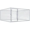 Lauko voljeras šunims, 2x2x1m, galvanizuotas plienas