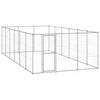 Lauko voljeras šunims, galvanizuotas plienas, 21,78m²