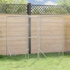 Lauko voljeras šunims, sidabrinis, 2x2x2m, plienas