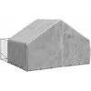 Lauko voljeras šunims su aptvaru, 3x3x1,9m, plienas