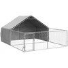 Lauko voljeras šunims su aptvaru, 5x3x1,9m, plienas