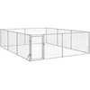 Lauko šunų voljeras su durelėmis, 3x4x1 m, cinkuotas plienas