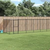 Lauko voljeras šunims su stogu, plienas, 21,78m²