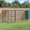 Lauko voljeras šunims su stogu, plienas, 7,26m²