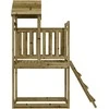Lauko žaidimų aikštelės komplektas, 53x110x214cm, pušis