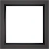 Laužavietės žiedas Juoda 90 x 90 x 25 cm Plienas