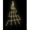LED Kalėdinė eglutė su žemės kuoleliais Šilta balta 182 cm