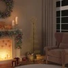LED Kalėdų eglutė 100 LED Šiltai Balta 150 cm