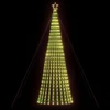 LED Kalėdų eglutė 1028 LEDs Šilta Balta 403 cm