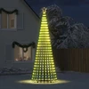 LED Kalėdų eglutė 1028 LEDs Šilta Balta 403 cm