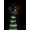 Šviečianti Kalėdų eglutė, 180cm, 275 LED, kūgio formos