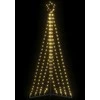 LED Kalėdų eglutė 339 LED Šiltai Balta 182 cm