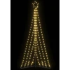 LED Kalėdų eglutė 339 LED Šiltai Balta 182 cm
