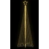 LED Kalėdų eglutė 495 LEDs Šilta Balta 300,5 cm