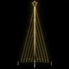 LED Kalėdų eglutė 570 LEDs Šilta Balta 399 cm