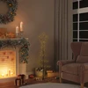 LED Kalėdų eglutė 80 LED Šiltai Balta 120 cm
