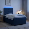 Lova LED lovos čiužinys su LED apšvietimu Mėlyna 120 x 200 cm