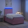 Lova LED lovos čiužinys su LED apšvietimu Rožinė 120 x 200 cm