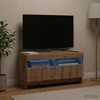 TV staliukas LED televizoriaus spintelė ALKMAAR 81 x 35 x 43 cm