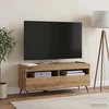 TV staliukas LED televizoriaus spintelė Artisano ąžuolo Apdirbta mediena