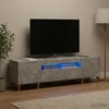 LED televizoriaus spintelė Betono pilka Apdirbta mediena