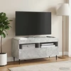 TV staliukas LED televizoriaus spintelė HAARLEM 81 x 35 x 43 cm Betono pilka