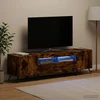 TV staliukas LED televizoriaus spintelė BREDA 3 vnt. Dūminio ąžuolo
