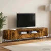 TV staliukas LED televizoriaus spintelė BREDA 3 vnt. Dūminio ąžuolo