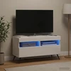 TV staliukas LED televizoriaus spintelė BREDA Itin blizgi balta