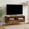TV staliukas LED televizoriaus spintelė Dūminio ąžuolo Apdirbta mediena